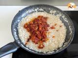 Risotto 'nduja i kiełbasa, pierwsze danie o intensywnym smaku - Przygotowanie krok 5