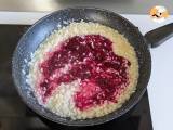 Risotto z burakami i gorgonzolą: eksplozja kolorów i intensywnych smaków - Przygotowanie krok 6