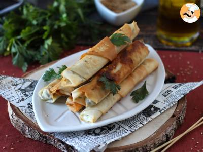 Börek z serem feta i natką pietruszki