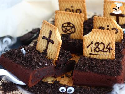 Brownie cmentarne na Halloween - zdjęcie 4