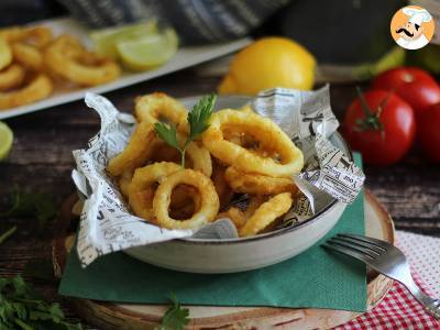 Calamares a la romana - panierowane kalmary w cieście - zdjęcie 4