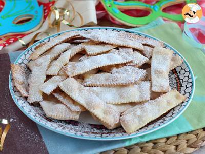 Chiacchiere di carnevale - włoskie pieczone bugnes - zdjęcie 3