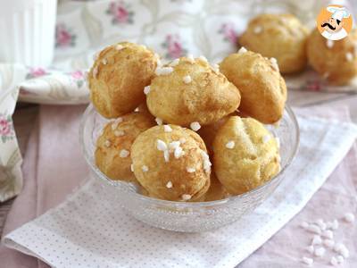 Chouquettes, ptysie z cukrem perlistym