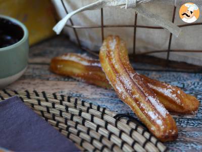 Churros gotowane we frytkownicy powietrznej