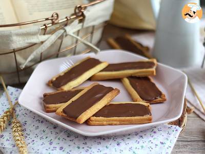 Ciasteczka twix z karmelem i mleczną czekoladą - zdjęcie 4