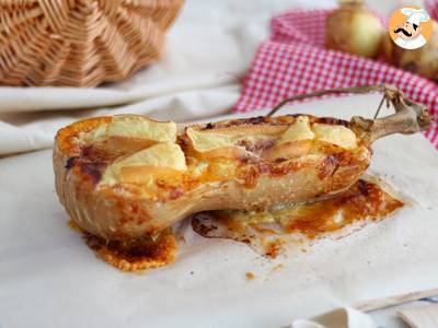 Courgiflette - dynia piżmowa w stylu tartiflette