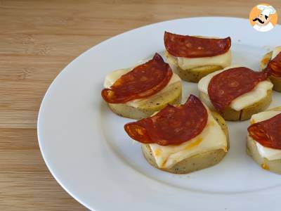 Crostini z polenty z serem scamorza i pepperoni - zdjęcie 3