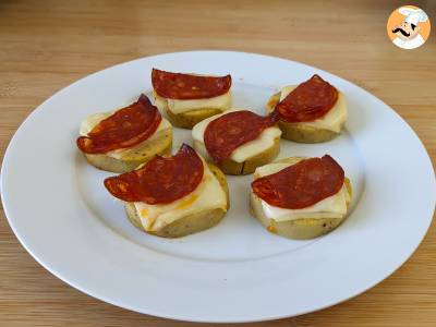 Crostini z polenty z serem scamorza i pepperoni - zdjęcie 4