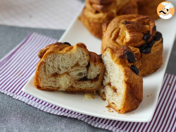 Cruffins, połączenie croissanta i muffina, z kremem i czekoladą - zdjęcie 6