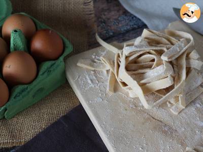 Domowe tagliatelle, procedura wyjaśniona krok po kroku - zdjęcie 3