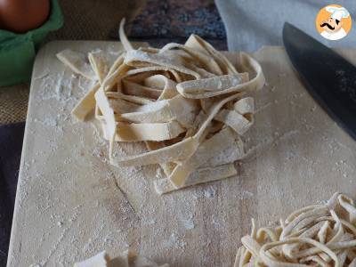 Domowe tagliatelle, procedura wyjaśniona krok po kroku - zdjęcie 5