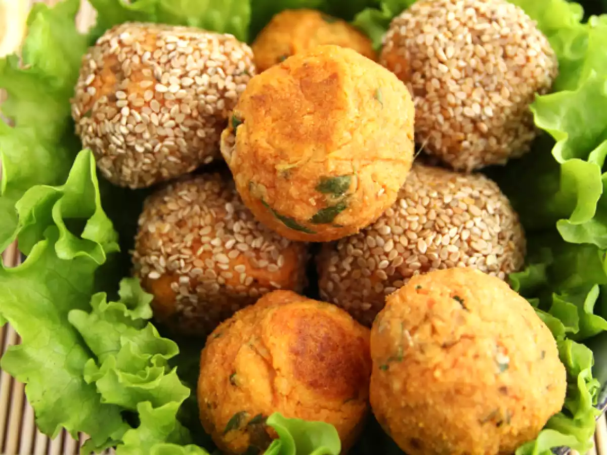 Falafel ze słodkich ziemniaków - zdjęcie 2