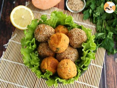 Falafel ze słodkich ziemniaków