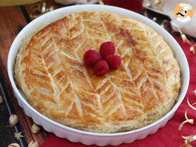 Frangipane galette des rois z malinami i pistacjami - zdjęcie 4