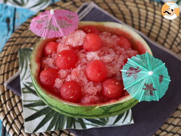 Frosé z arbuza: super orzeźwiający koktajl granita z różowym winem!