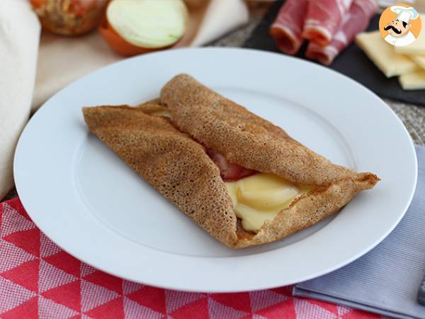 Galette gryczana z serem raclette