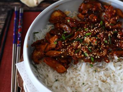 Grzyby po koreańsku - Grzyby shiitake w sosie gochujang - zdjęcie 3