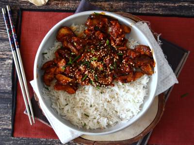 Grzyby po koreańsku - Grzyby shiitake w sosie gochujang - zdjęcie 4