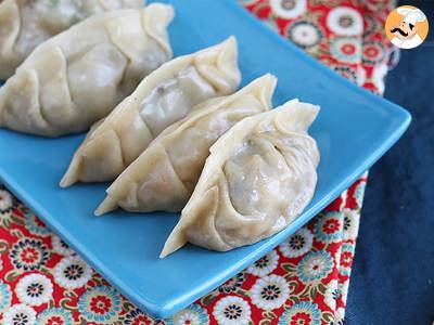 Gyozas z kurczakiem, marchewką i pieczarkami - zdjęcie 7