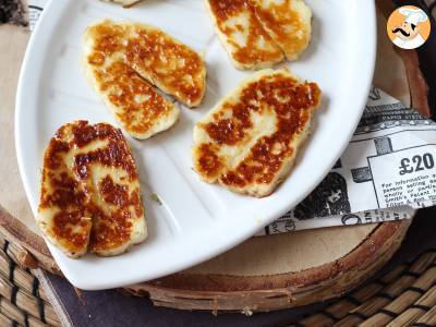 Halloumi smażone na słodko-kwaśno z miodem i rozmarynem - zdjęcie 2