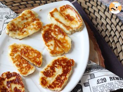 Halloumi smażone na słodko-kwaśno z miodem i rozmarynem - zdjęcie 4