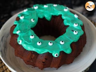 Halloween Bundt cake, przepyszny czekoladowy bundt cake - zdjęcie 2