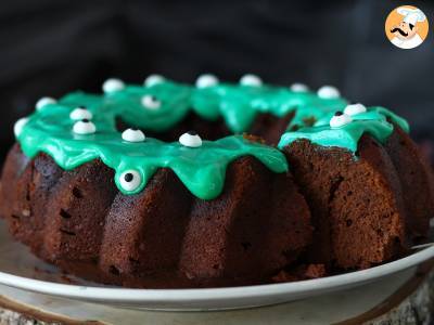 Halloween Bundt cake, przepyszny czekoladowy bundt cake - zdjęcie 3