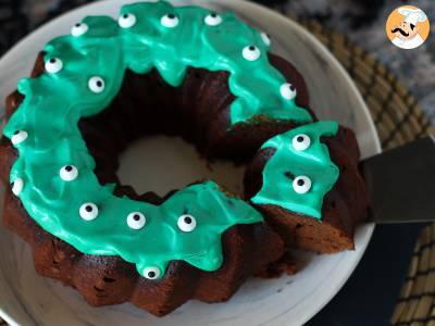 Halloween Bundt cake, przepyszny czekoladowy bundt cake - zdjęcie 5