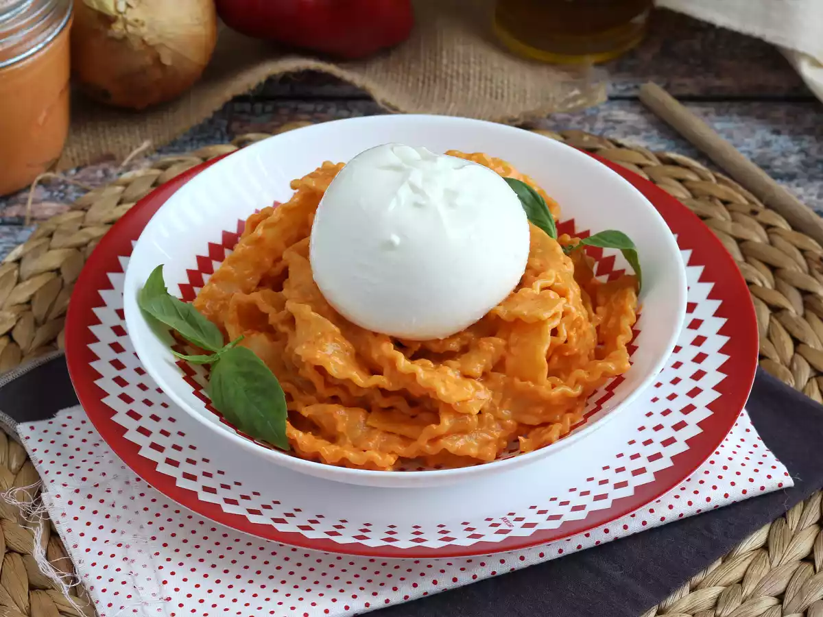 Kalabryjskie pesto z kremowym serem burrata - zdjęcie 5