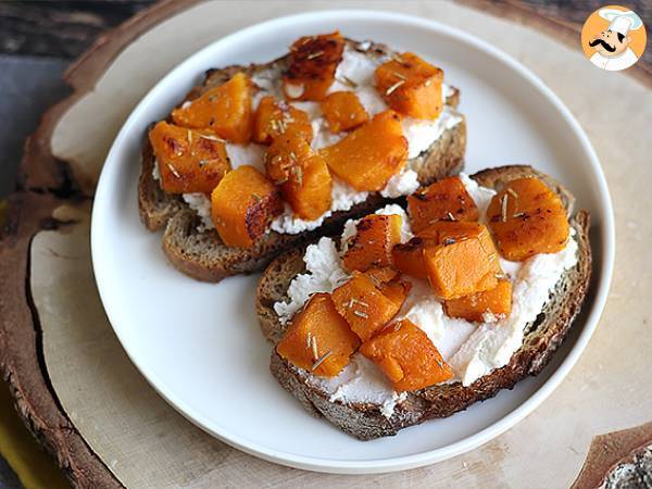 Kanapki z ricottą i dynią butternut oraz jajkiem - zdjęcie 5