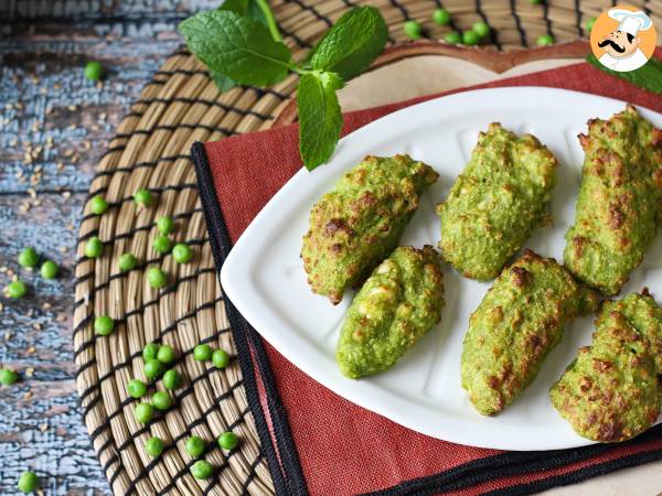 Klopsiki z groszkiem i fetą w frytkownicy powietrznej: smaczne i szybkie w przygotowaniu! - zdjęcie 5