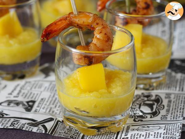 Krewetki i mango w verrines na słodko-pikantny aperitif - zdjęcie 2