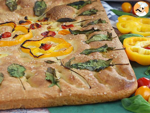 Kwiatowa focaccia - sztuka focaccia - zdjęcie 8