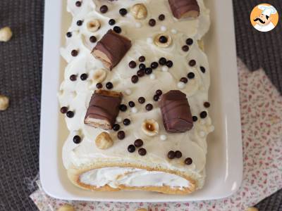 Łatwa bułka o smaku Kinder Bueno, idealna jako tort urodzinowy lub świąteczny! - zdjęcie 3