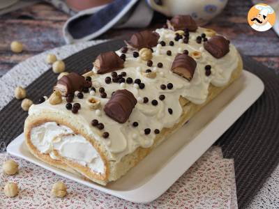 Łatwa bułka o smaku Kinder Bueno, idealna jako tort urodzinowy lub świąteczny! - zdjęcie 4