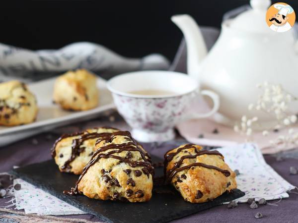 Łatwe i bardzo puszyste scones czekoladowe - zdjęcie 4