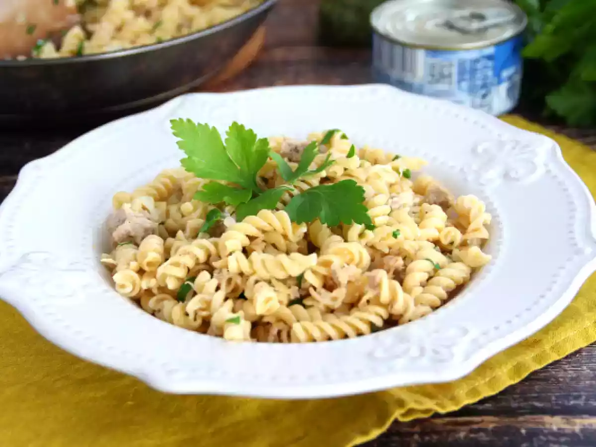 Łatwy makaron z tuńczykiem - zdjęcie 5