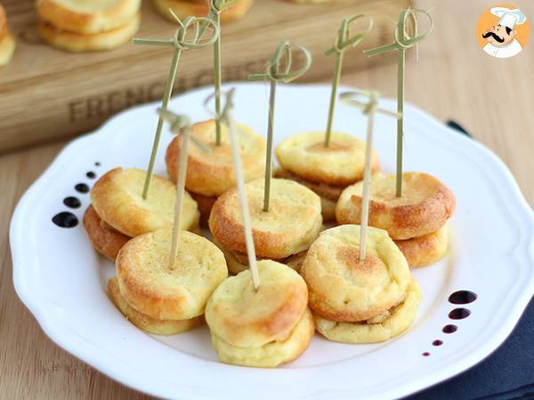 Makaroniki z foie gras i quenelles