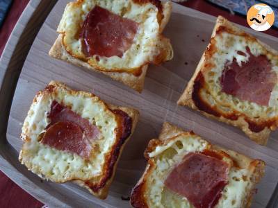 Małe tarty tatin o smaku raclette w pojedynczych porcjach - zdjęcie 2