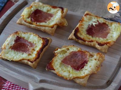 Małe tarty tatin o smaku raclette w pojedynczych porcjach - zdjęcie 4