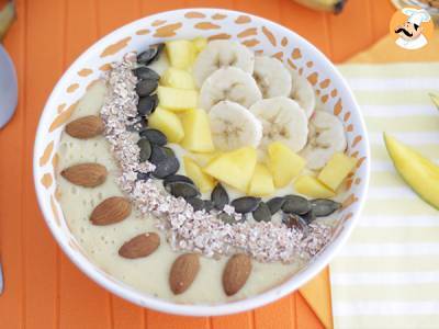 Mango banana smoothie bowl - zdjęcie 2