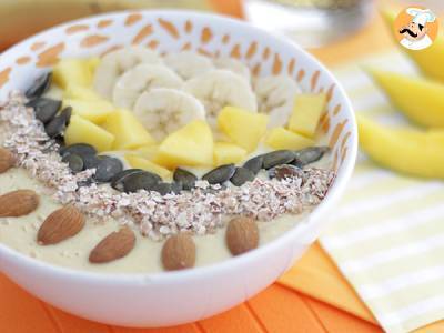 Mango banana smoothie bowl - zdjęcie 3