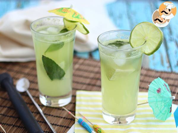 Ogórkowe Mojito - bezalkoholowy koktajl na lato