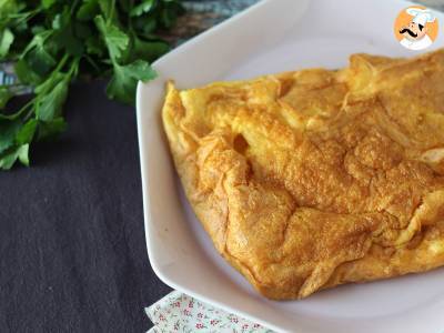 Omlet we frytkownicy powietrznej, lekki przepis bez brudzenia czegokolwiek w kuchni! - zdjęcie 6