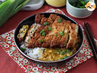 Panierowany bakłażan z bułką tartą panko, japońskie curry w stylu katsu, ale wegetariańskie - zdjęcie 4