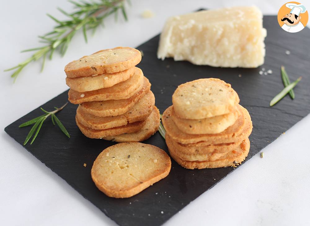 Parmezan i herbatniki ziołowe Przepis Petitchef PL