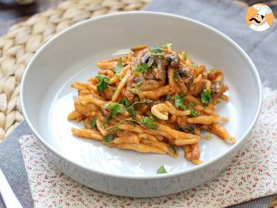 Pasta alla boscaiola, idealne pierwsze danie na jesień i zimę