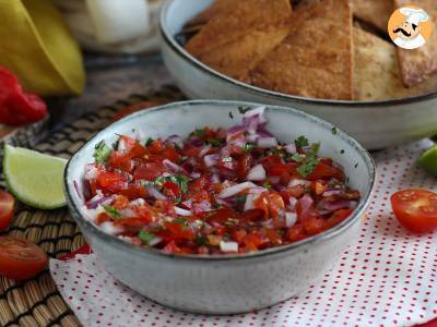 Pico de gallo i domowe chipsy tortilla - zdjęcie 3