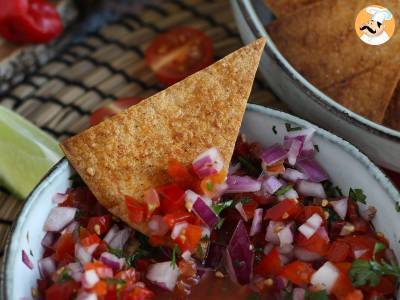 Pico de gallo i domowe chipsy tortilla - zdjęcie 4