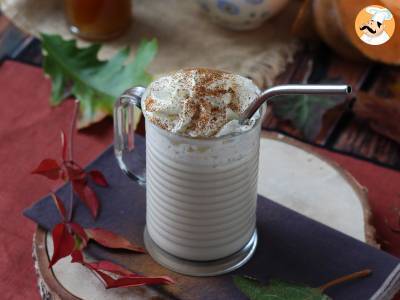 Pumpkin spice latte z domowym syropem dyniowym! - zdjęcie 2